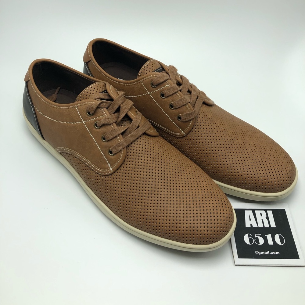 Steve Madden Men's Fokus Tan Fashion Oxford 10.5